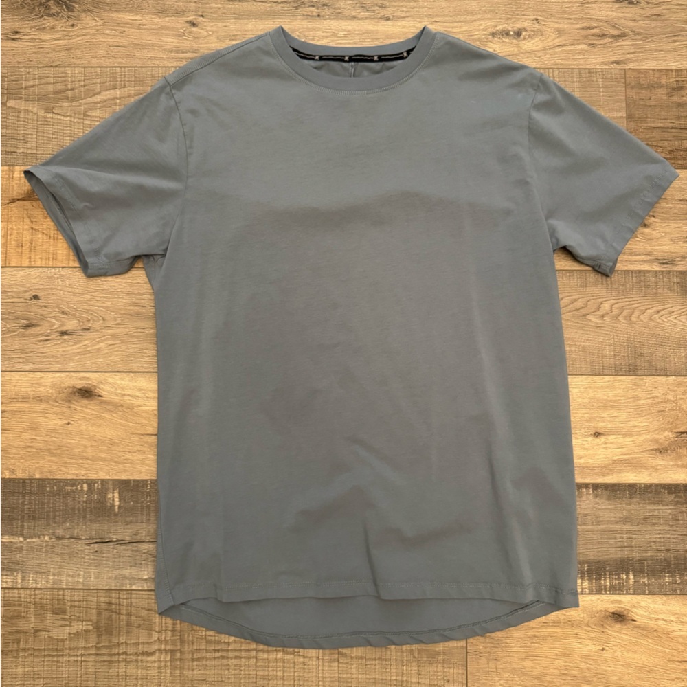 Modern Gray Short Sleeve Men's Tee
